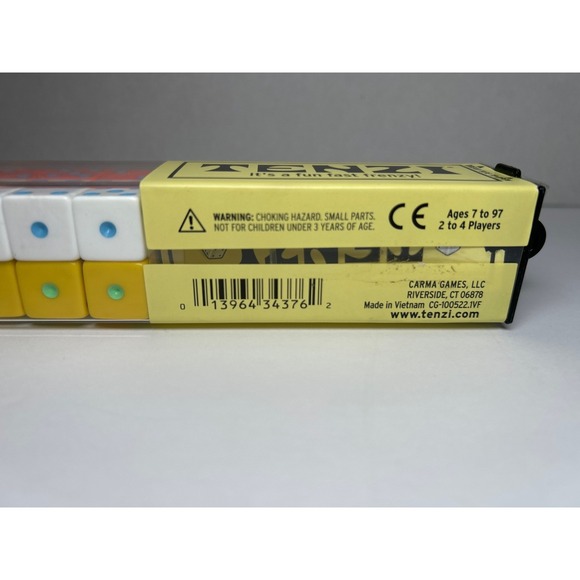 Carma Games Tenzi Dice Game 40 Multi Color Dice 2-4 Players BRAND NEW - Picture 4 of 4